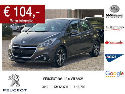 Peugeot 208 VTi 82 CV 5 porte Active usata