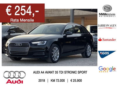 Audi A4 Avant 35 TDI S tronic Sport usata