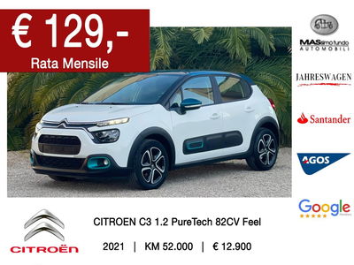 Citroen C3 PureTech 82 Feel usata