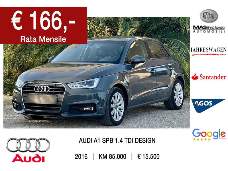 Audi A1 Sportback 1.4 TDI Design