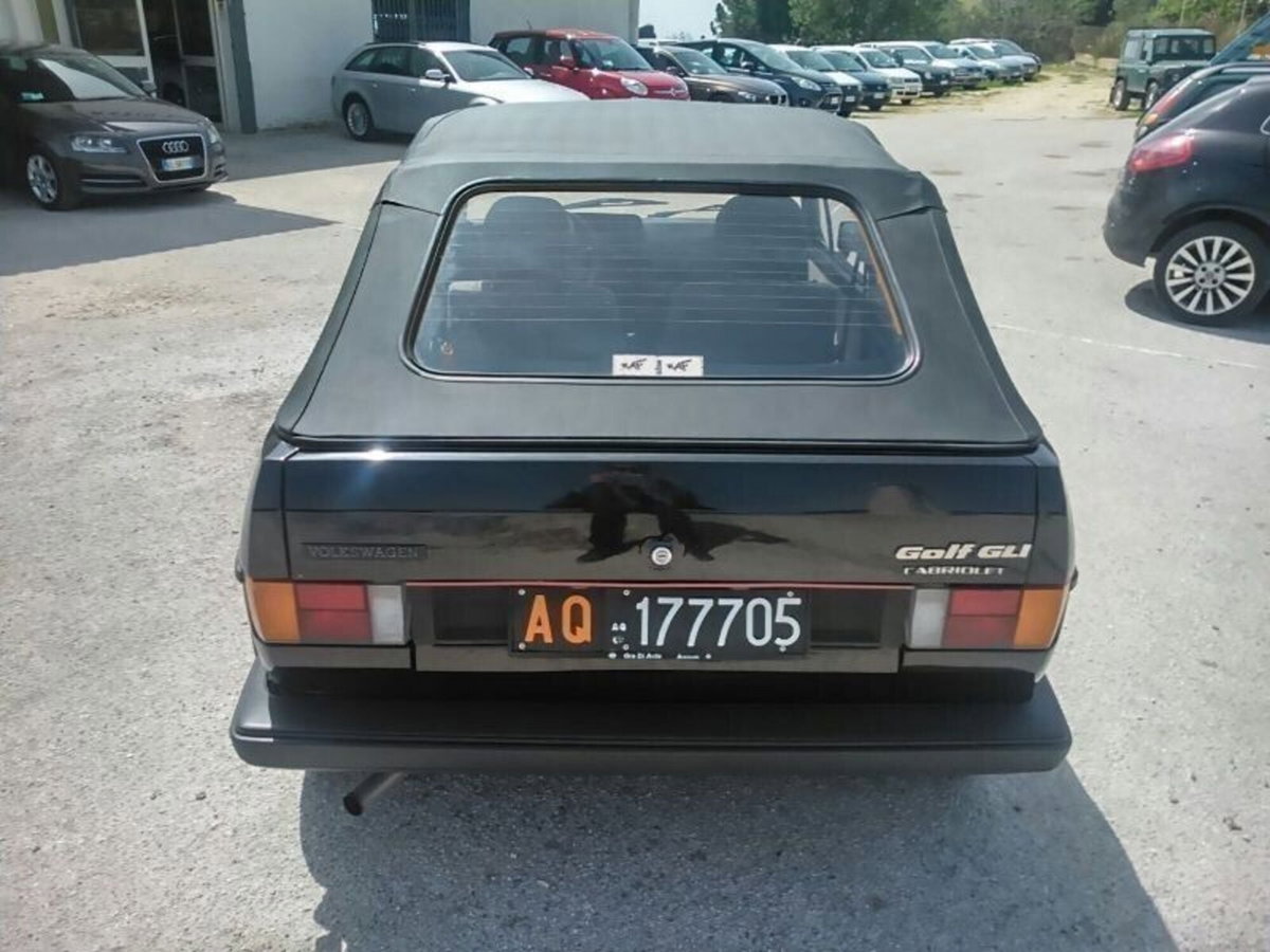 Volkswagen Golf Cabrio 1600 GLI (3)