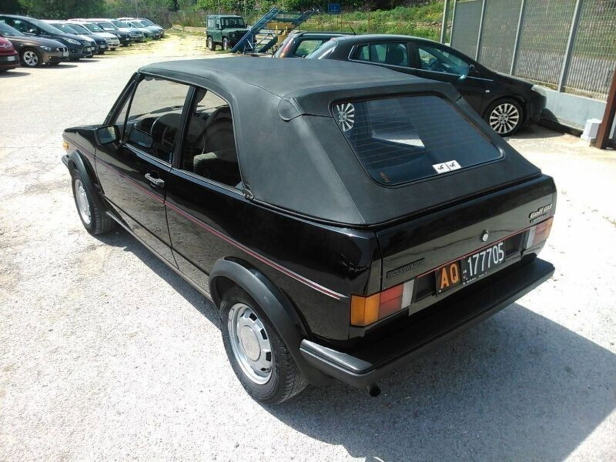 Volkswagen Golf Cabrio 1600 GLI (4)