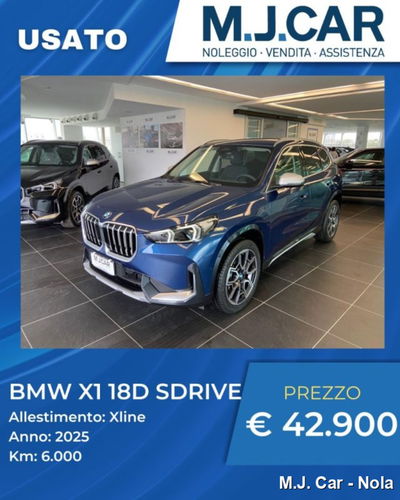 BMW X1 sDrive 18d xLine usata