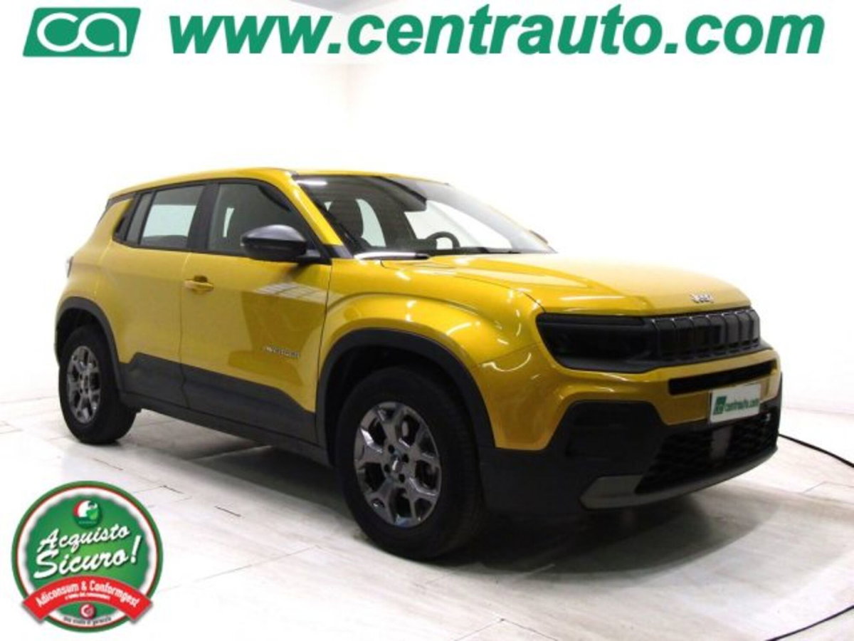 Jeep Avenger 1.2 turbo Longitude fwd 100cv