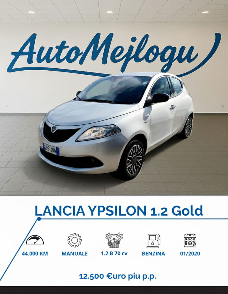 Lancia Ypsilon 1.2 69 CV 5 porte Gold