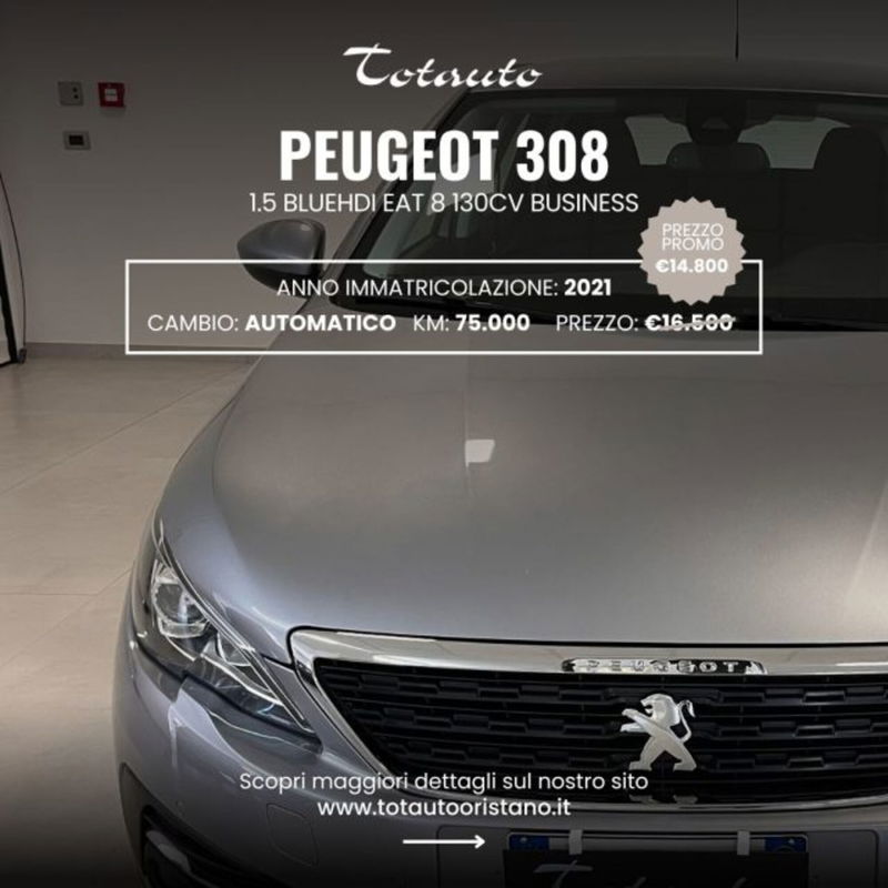 Peugeot 308 SW BlueHDi 130 S&S EAT8 Active Business