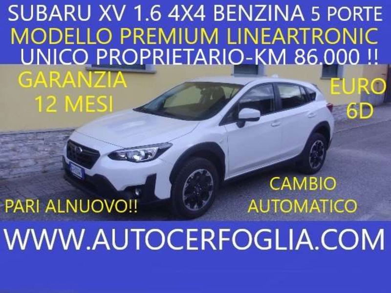 Subaru XV 1.6i Lineartronic Premium