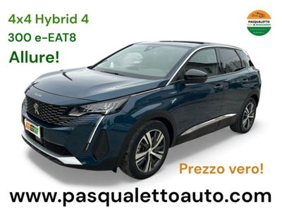 Peugeot 3008 Hybrid4 300 e-EAT8 Allure Pack usata