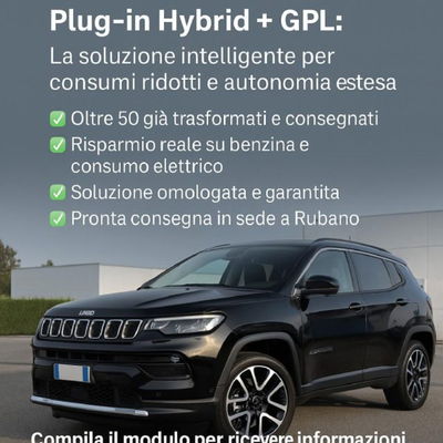 Jeep Compass 1.3 T4 190CV PHEV AT6 4xe Night Eagle usata