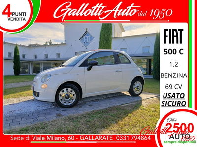 Fiat 500C Cabrio 1.2 Pop usata