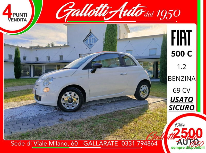 Fiat 500C Cabrio 1.2 Pop