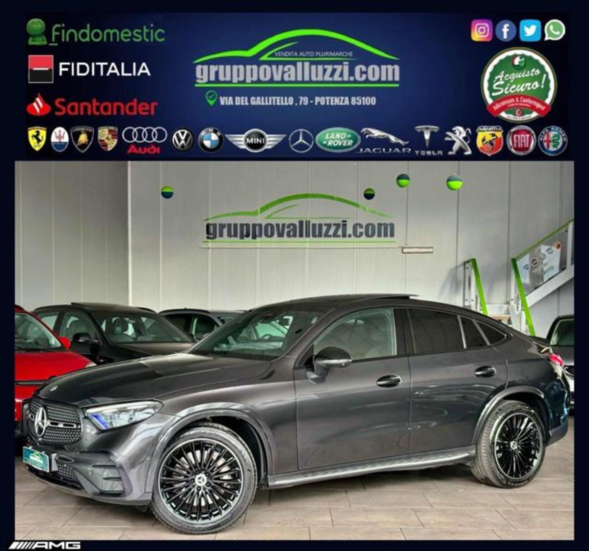 Mercedes-Benz GLC Coupé 300 d AMG Line Premium Plus 4matic auto