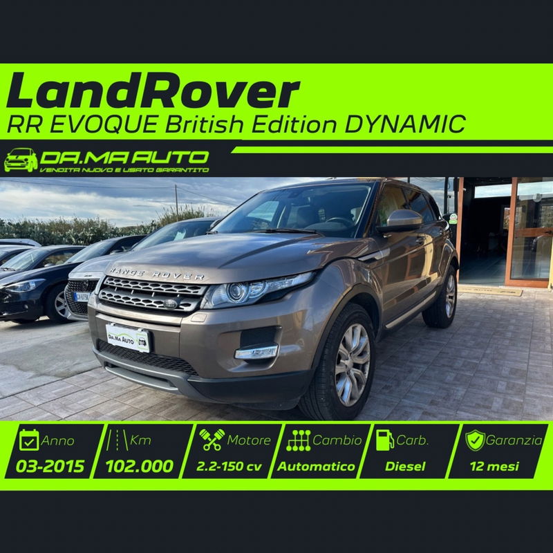 Land Rover Range Rover Evoque 2.2 TD4 5p. Dynamic