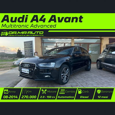 Audi A4 Avant 2.0 TDI 150 CV multitronic Advanced usata