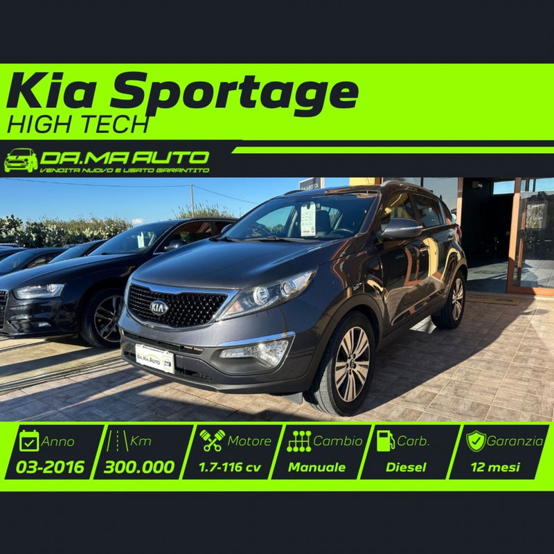 Kia Sportage 1.7 CRDI VGT 2WD high tech