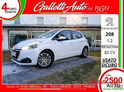 Peugeot 208 82 5 porte Active usata