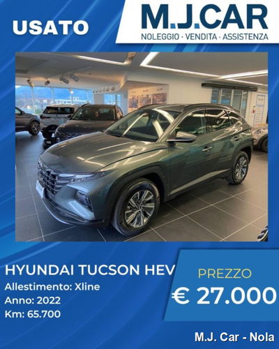 Hyundai Tucson 1.6 hev Xline 4wd auto usata