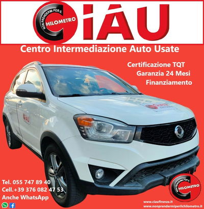 Ssangyong Korando 2.0 e-XDi 149 CV 2WD MT Plus usata