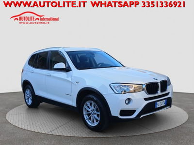 BMW X3 xDrive20d usata