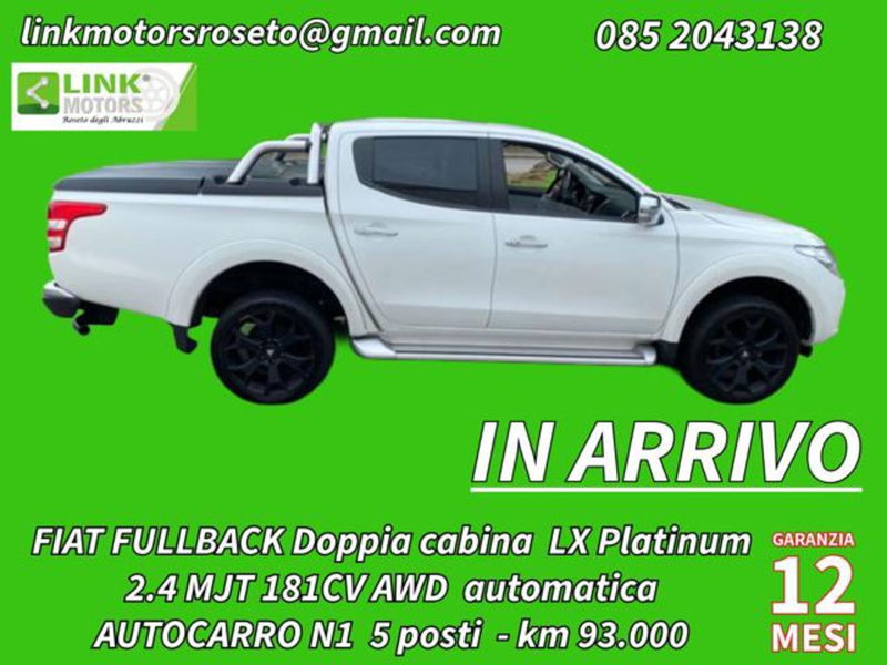Fiat Fullback 2.4 180CV Doppia Cabina Automatica LX
