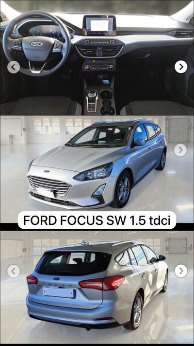 Ford Focus Station Wagon 1.5 EcoBlue 120 CV automatico SW Business usata