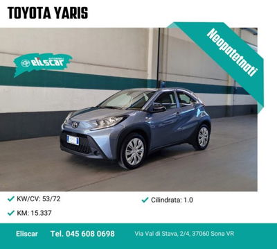 Toyota Aygo X 1.0 VVT-i 72 CV 5p. Undercover S-CVT usata