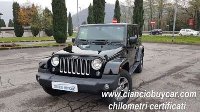 Jeep Wrangler Unlimited 2.8 CRD DPF Sahara Auto usata