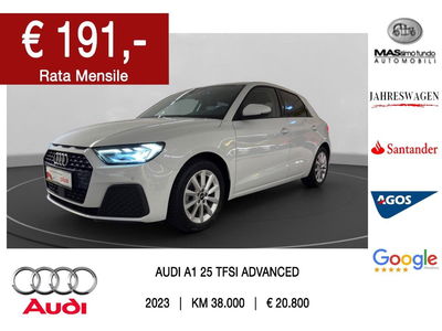 Audi A1 Sportback 25 TFSI Admired usata