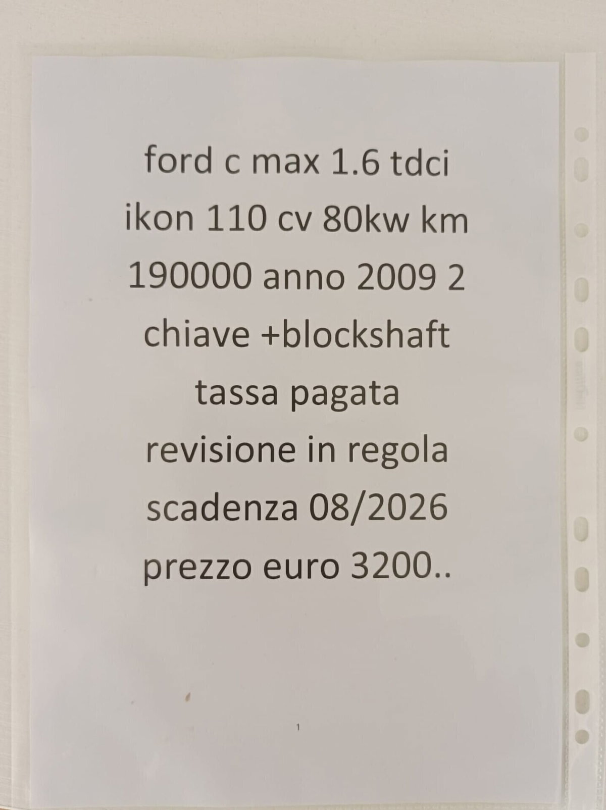 Ford C-Max 1.6 TDCi 110 CV Ikon DPF (8)