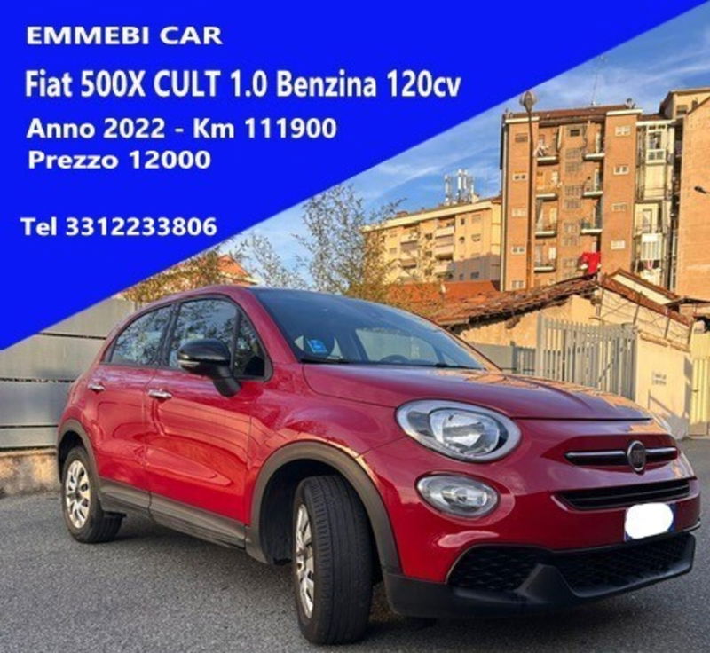Fiat 500X 1.0 T3 120 CV Cult