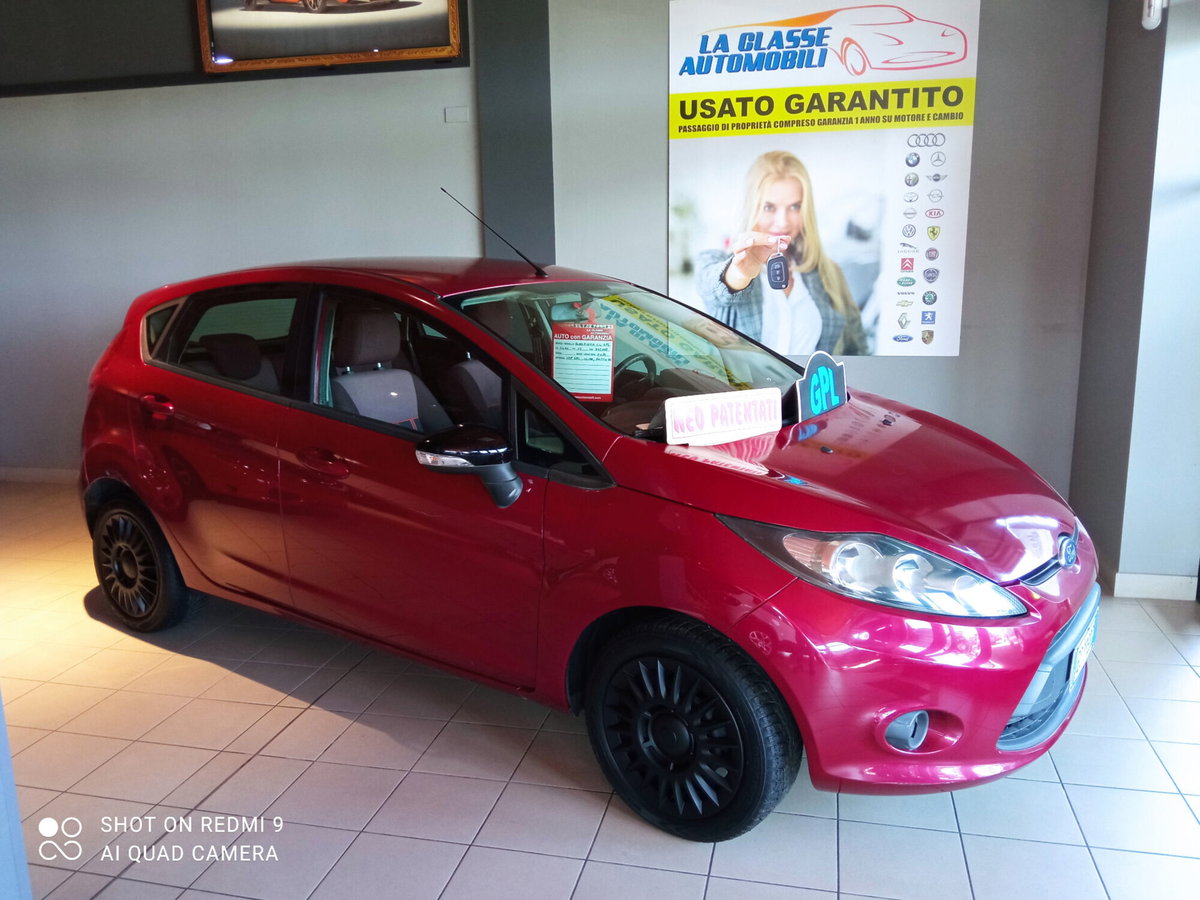 Ford Fiesta 1.4 5 porte Bz.- GPL Titanium