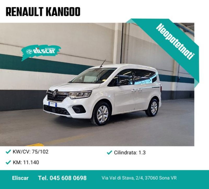 Renault Kangoo 1.3 tce Techno 100cv