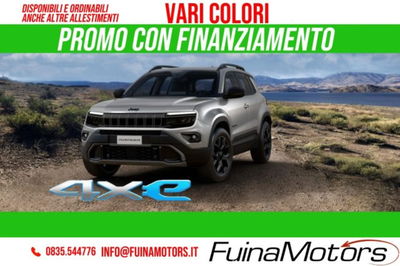 Jeep Avenger 1.2 turbo e-hybrid mhev Upland 4xe 145cv edct6