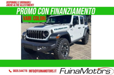 Jeep Wrangler Unlimited 2.0 PHEV ATX 4xe Rubicon nuovo