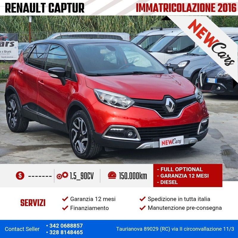 Renault Captur dCi 8V 90 CV EDC Start&Stop Energy Hypnotic