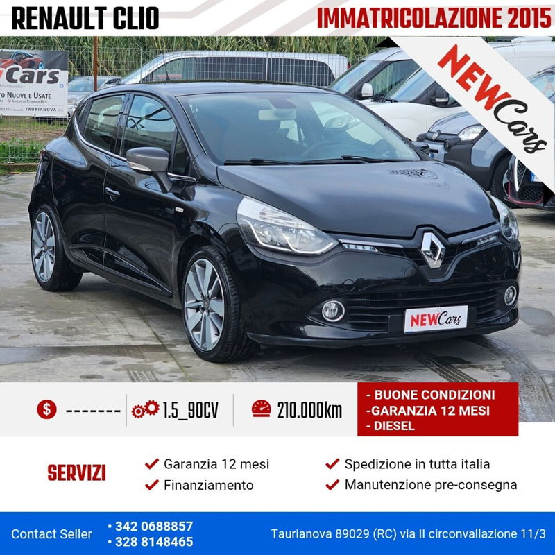 Renault Clio dCi 8V 90CV Start&Stop 5 porte Energy Intens