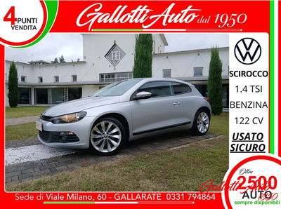 Volkswagen Scirocco 1.4 TSI usata