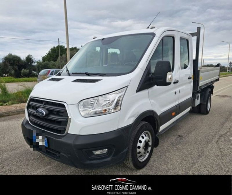 Ford Transit transit 350 tr.post. 2.0 tdci HDT 130cv trend L4 Scattolini d.cab. ribaltabile tril. r.gem.