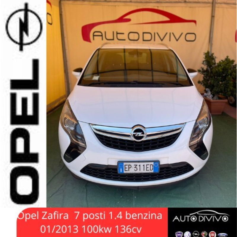 Opel Zafira Tourer 1.4 Turbo 140CV GPL Cosmo