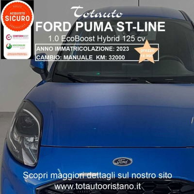 Ford Puma 1.0 EcoBoost Hybrid 125 CV S&S aut. ST-Line X usata