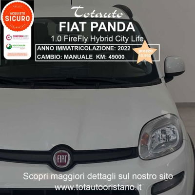 Fiat Panda 1.0 firefly hybrid s&s 70cv usata