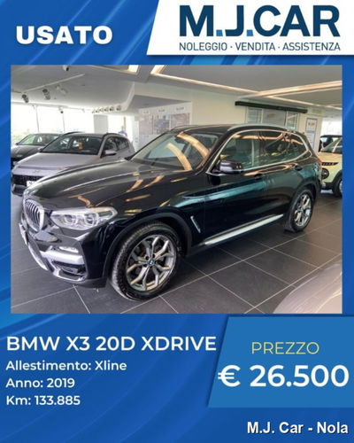 BMW X3 xDrive20d xLine usata