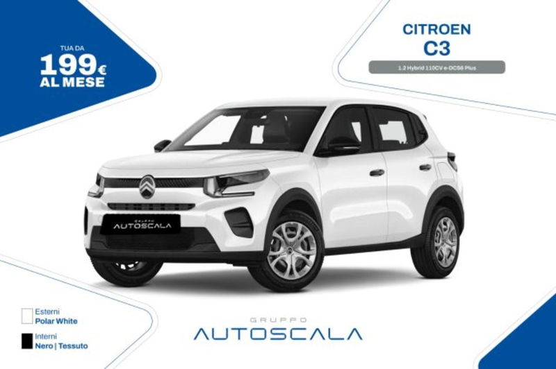 Citroen C3 1.2 hybrid You Pack Plus 100cv e-dct