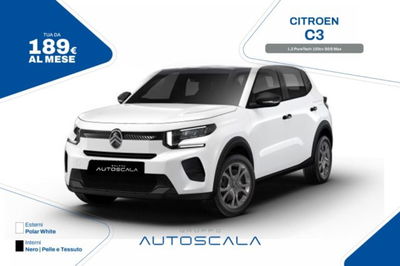 Citroen C3 1.2 puretech turbo Max 100cv s&s nuova