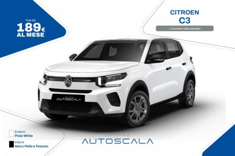 Citroen C3 1.2 puretech turbo Max 100cv s&s