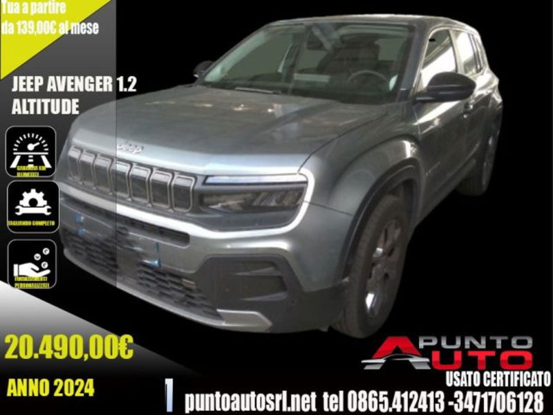 Jeep Avenger 1.2 turbo Altitude fwd 100cv