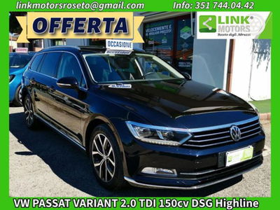 Volkswagen Passat Variant 2.0 TDI DSG Highline BlueMotion Technology usata