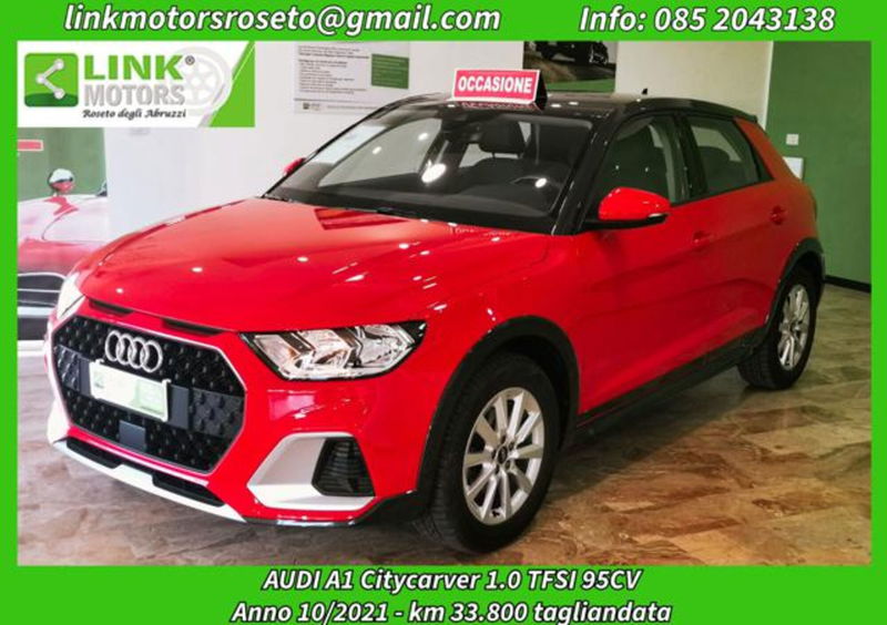 Audi A1 allstreet Allstreet 25 1.0 tfsi Business 95cv