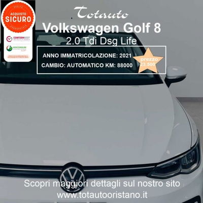 Volkswagen Golf 2.0 TDI DSG SCR Life usata