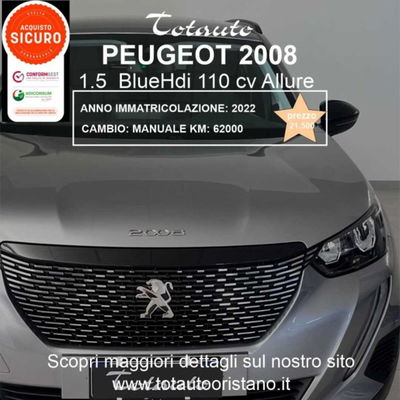 Peugeot 2008 BlueHDi 110 S&S Allure usata